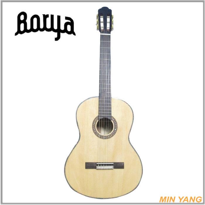 【民揚樂器】古典吉他 BORYA CG220 杉木面單板 側背紅柳木