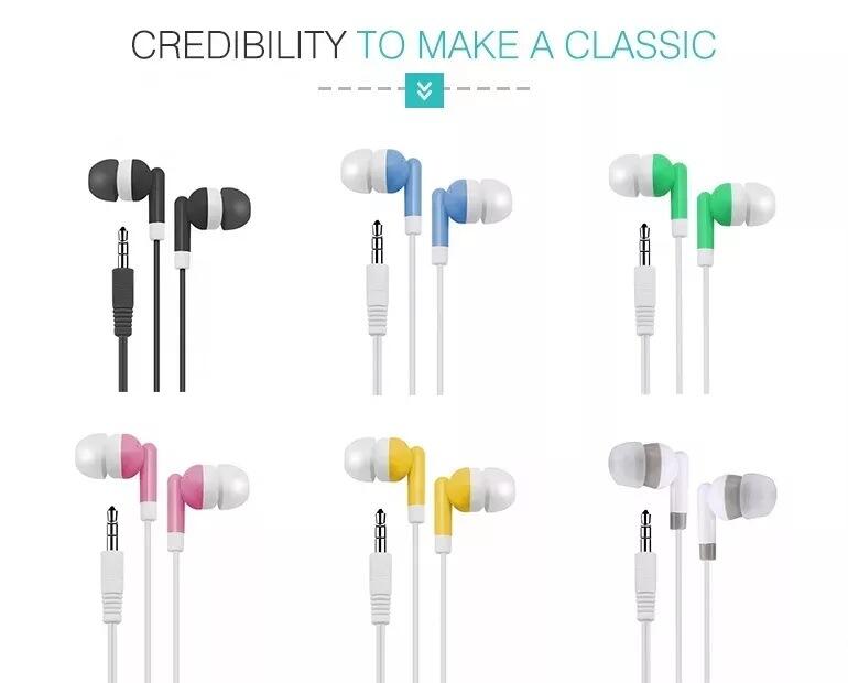 【彩色音樂耳機】適用 有線耳機 安卓 手機 平板 3.5mm 入耳式 音樂耳機 MP3 MP4 贈品