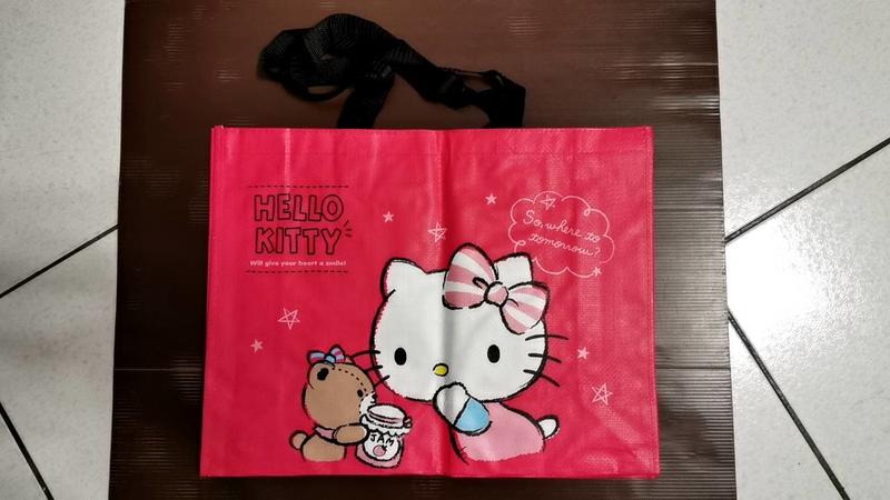 Hello Kitty 編織環保購物袋