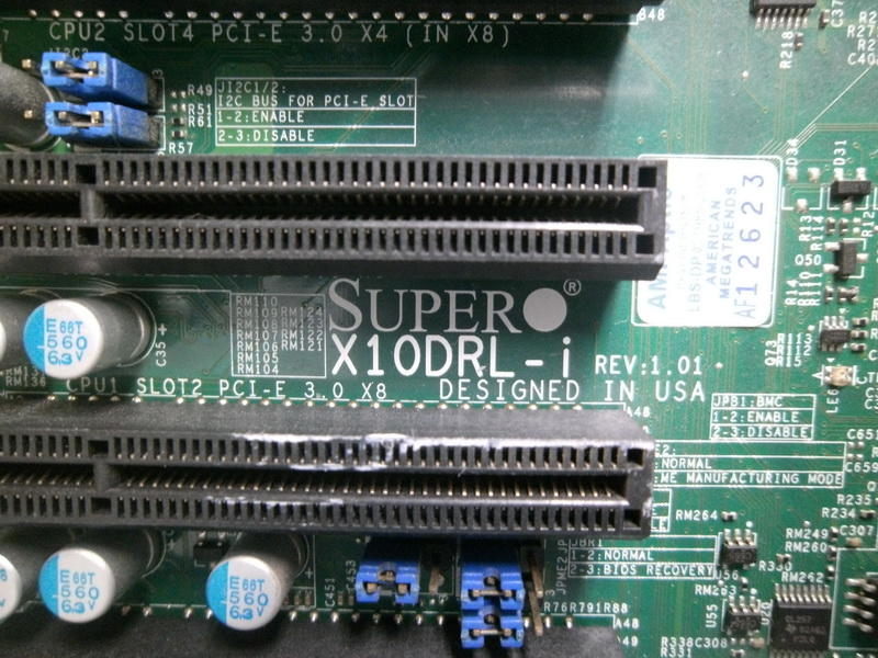 【全國主機板維修聯盟】美超微 SUPER X10DRL-I 雙CPU X99 2011 (下標前請先詢問) 故障主機板