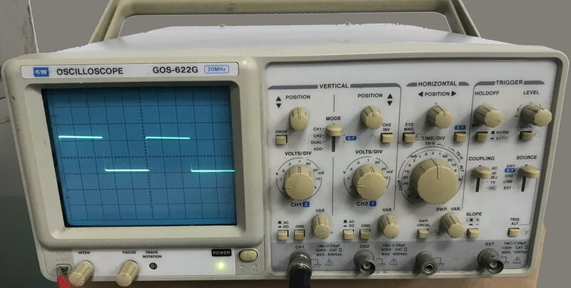 GW Instek 固緯 GOS-622G 20M 示波器 Oscilloscope