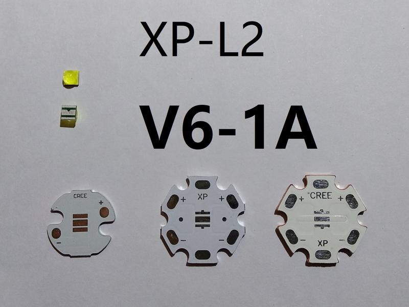 【瑞隆工坊】Cree XP L2 V6 1A 正白 1263流明 燈泡 燈珠 晶片 XPL2 XPL XP L 二代