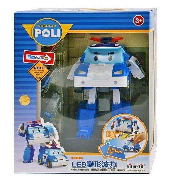 佳佳玩具 ----- 正版授權代理 波力 ROBOCAR POLI 救援小英雄 LED變形波力【0583094】
