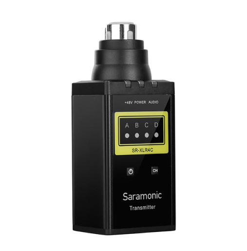 [瘋相機]Saramonic 楓笛】XLR卡農接頭無線發射器 SR-XLR4C 公司貨