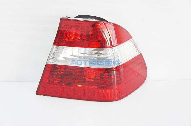 ~~ADT.車燈.車材~~BMW E46 02 03 04 05 4門 小改款專用 原廠型 紅白晶鑽尾燈