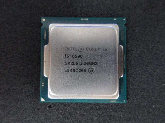 1151腳位 Intel Core i5-6500 (四核心)