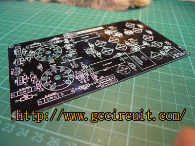 真空管緩衝前級(X10D-GC)-DIY電路板空板(新版雙面PCB)-喬治查爾斯電子電路網