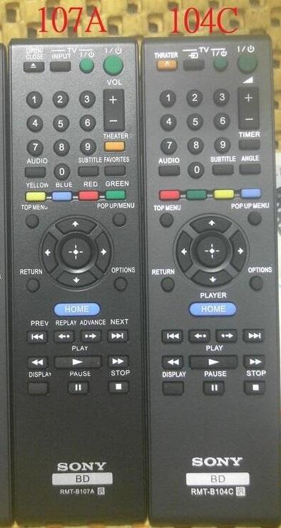 全新　SONY 新力 BD藍光DVD播放機遙控器 BDP-S190~BDP-S7200
