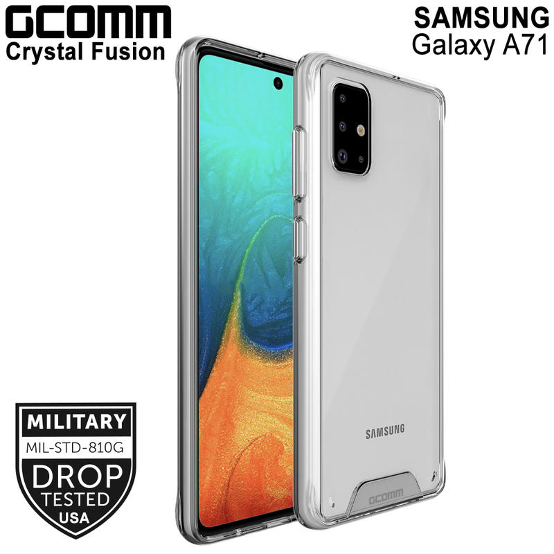GCOMM Galaxy A71 4G 晶透軍規防摔殼 Crystal Fusion