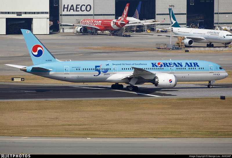 鐵鳥俱樂部Inflight 1:200 大韓航空Korean Air 787-9 HL8082 50TH