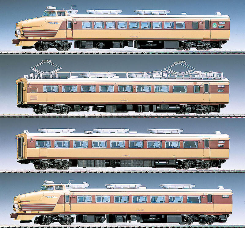 在庫あ新品TOMIX 国鉄 485系 特急電車(初期型) 基本セット 4両 HO-084 HOゲージ 鉄道模型 中古 N6509922 特急形電車