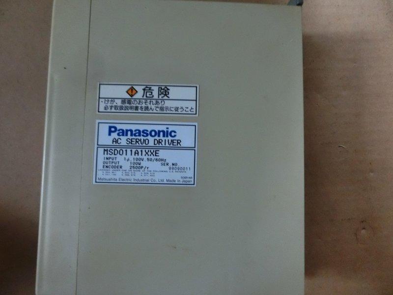 Panasonic 伺服馬達 MSD011A1XXE