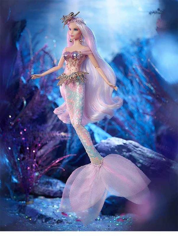 美國店家代購3千初快速出貨，小心別買到暴利價：收藏型人魚芭比Barbie Mermaid Enchantress