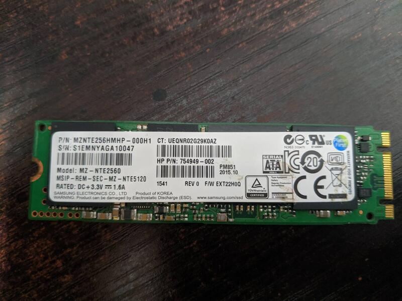【楓糖小舖】Samsung PM851 M.2 SATA SSD 256GB 固態硬碟