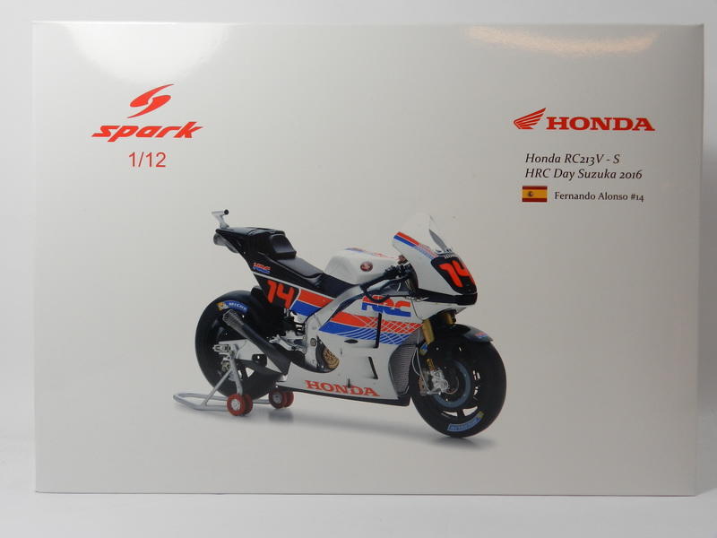 烈馬驛站》1/12 MotoGP Honda RC213V-S #14 Alonso 鈴鹿(Spark) | 露天 