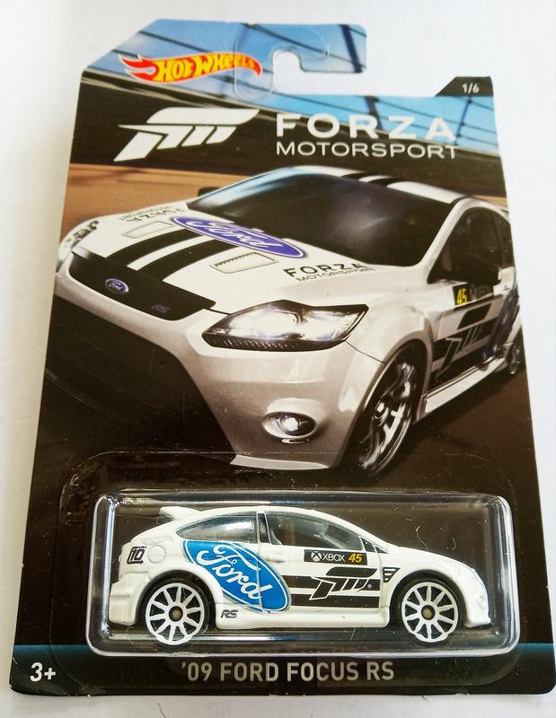 全新Hot wheels 風火輪-極限競速 Forza motosport ‘09 Ford Focus RS