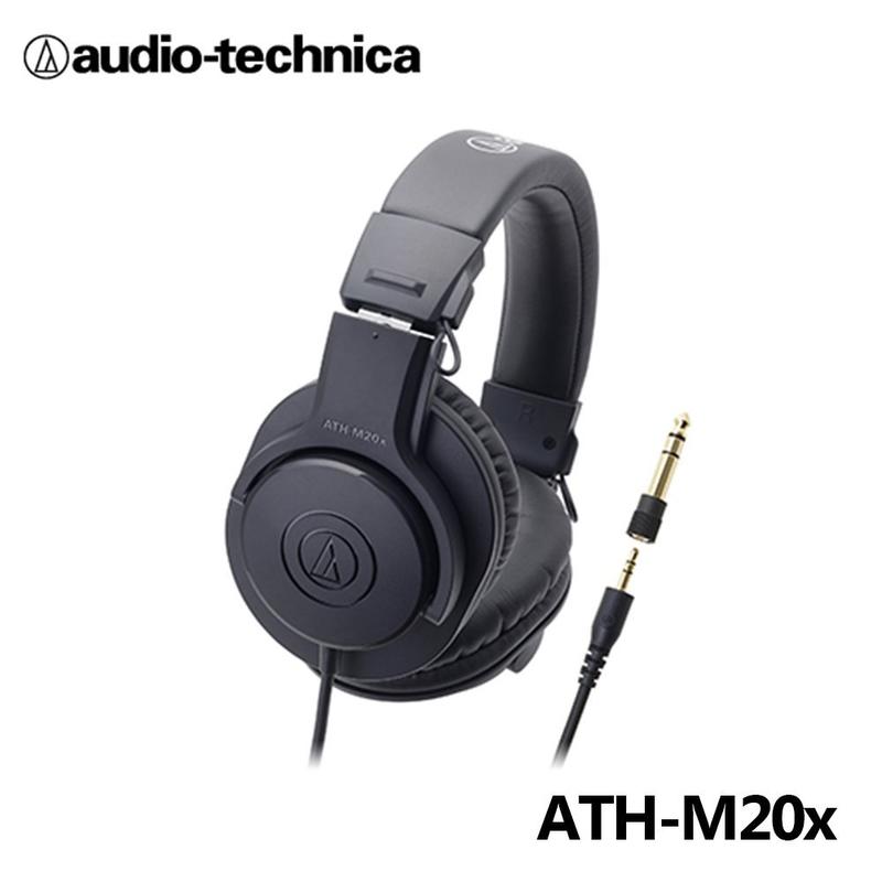 (全新未拆)鐵三角 ATH-M20x 專業監聽 耳罩式耳機 入門機種
