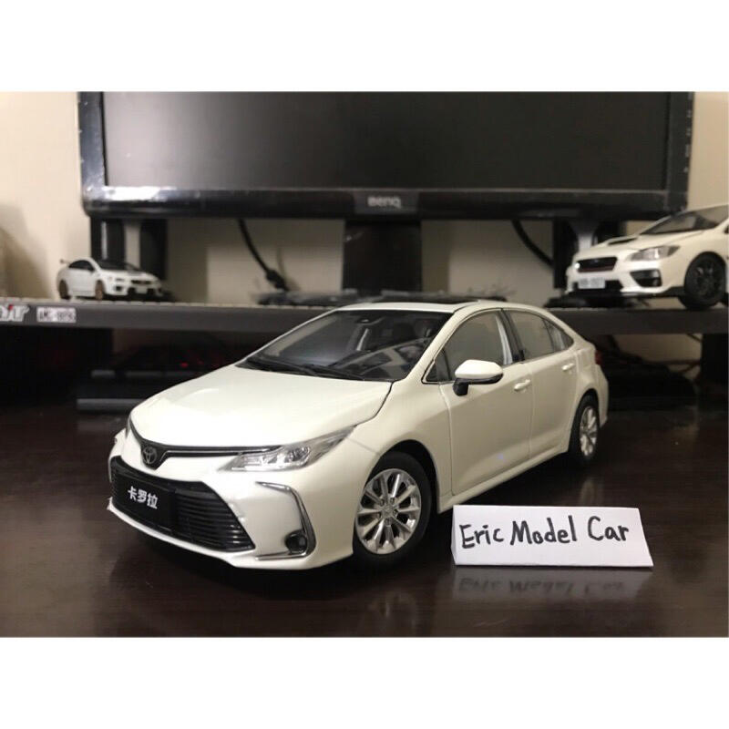 【E.M.C】1:18 1/18 原廠 豐田 Toyota Altis 12代 金屬模型車 白色