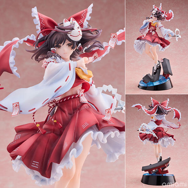 日版Solarain 東方Project 博麗靈夢樂園的美麗巫女1/7 PVC 完成品