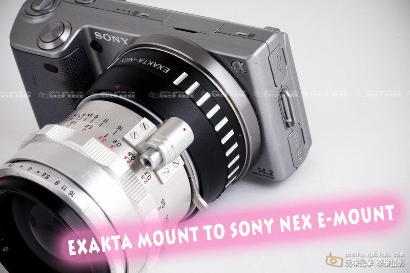 [享樂攝影] Exakta Exacta exa鏡頭轉接SONY NEX E-mount轉接環 送後蓋 NEX A7