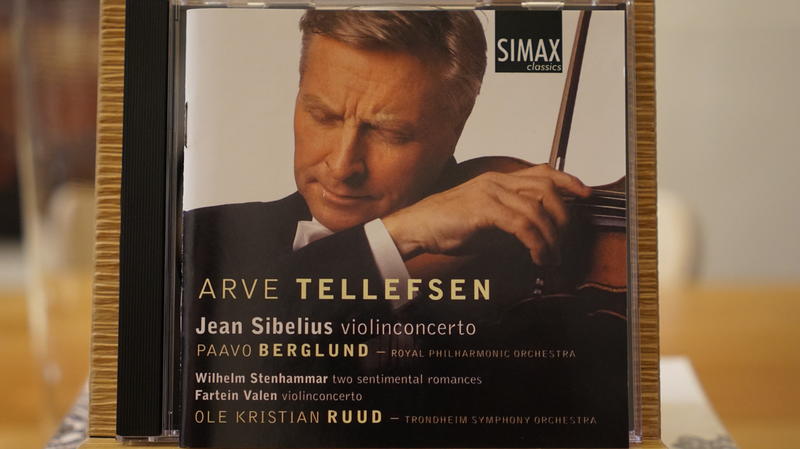 【SIMAX】泰勒佛森 Arve Tellefsen / 西貝流士：小提琴協奏曲