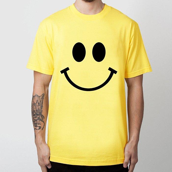 Big Smile 大微笑臉 短袖T恤 6色 歐美潮牌班服團服趣味設計印花潮T