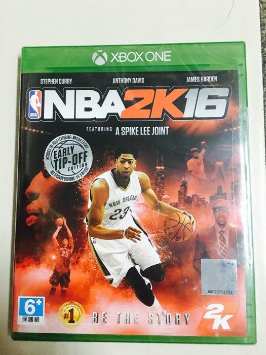 XBOX ONE 遊戲 NBA 2K16 / 美國職籃 2K16 中英文版(全新未拆)