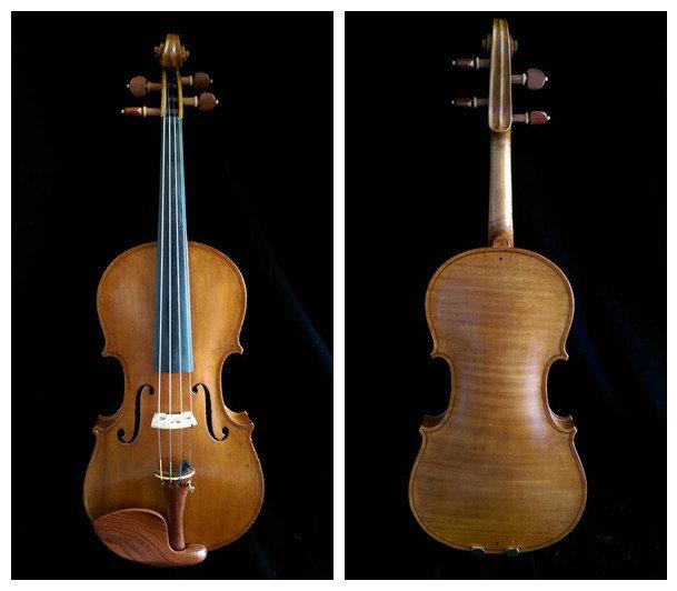 [首席提琴] 歐洲老琴 單板 4/4 尺寸  小提琴 音色 厚實醇美 柔美細膩 僅此一把優惠價68000元