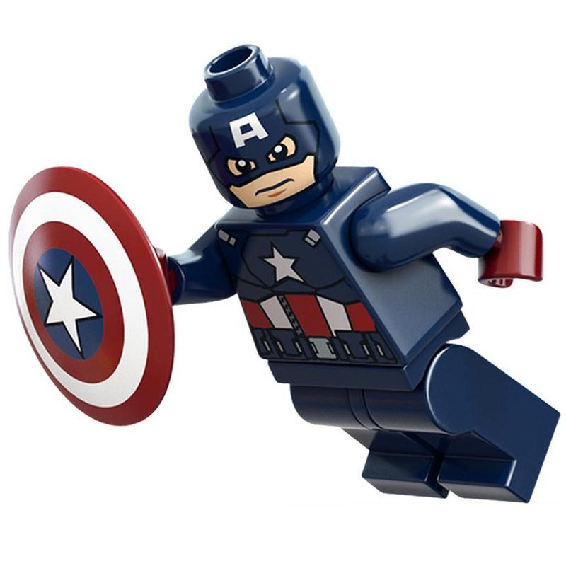 LEGO 樂高 超級英雄人偶  復仇者聯盟 美國隊長 6865 2012年版