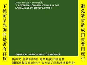 古文物Adverbial罕見Constructions In The Languages Of Europe露天3077 