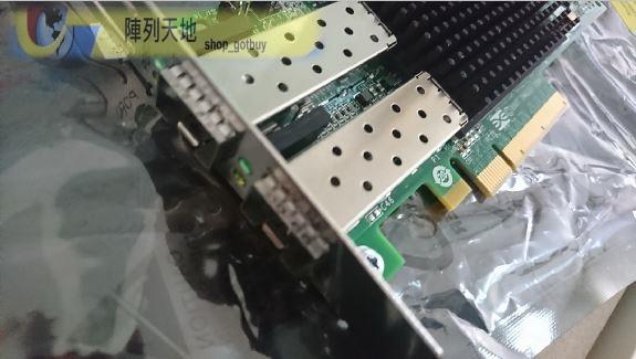 一整組Emulex LPe12002 host bus adapter 含模塊雙口8GB光纖通道網卡