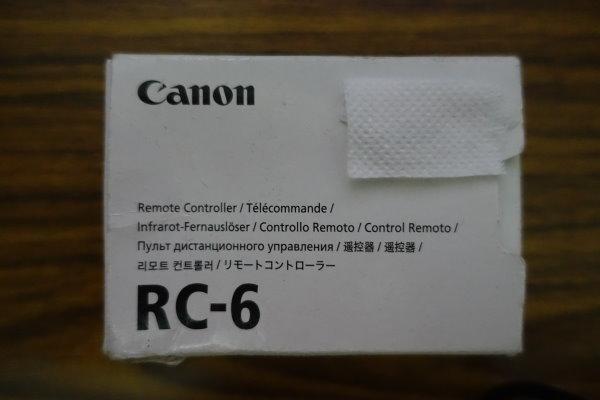 原廠 Canon RC-6 紅外線遙控器 二手