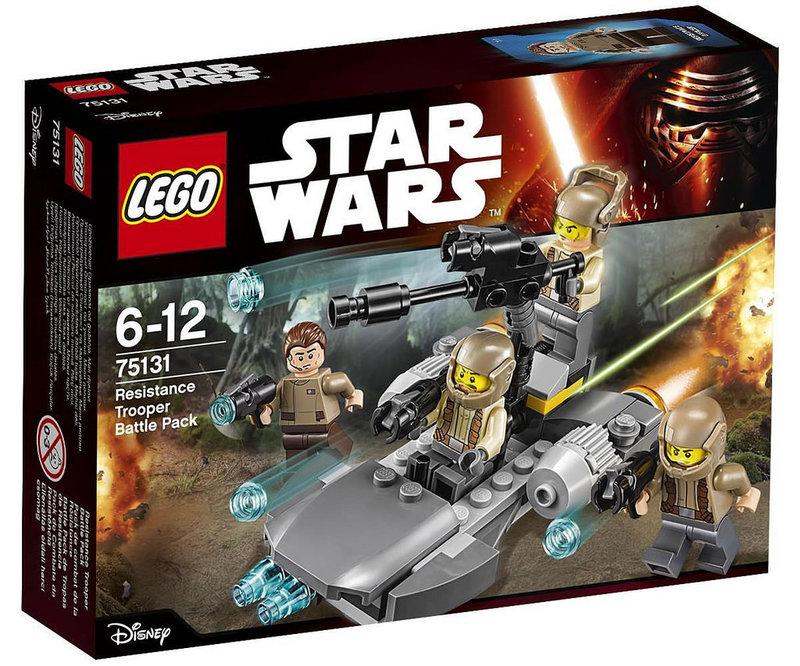 全新未拆封 LEGO 樂高 75131 原力覺醒 反叛軍 Resistance Trooper Battle Pack
