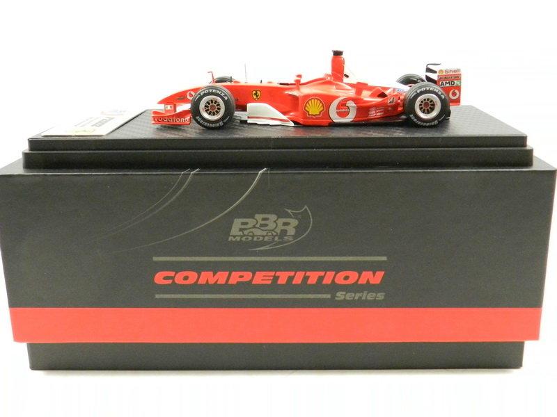 《烈馬驛站》1/43 F1 Ferrari 2002 F2002 M.Schumacher 法國GP (BBR)