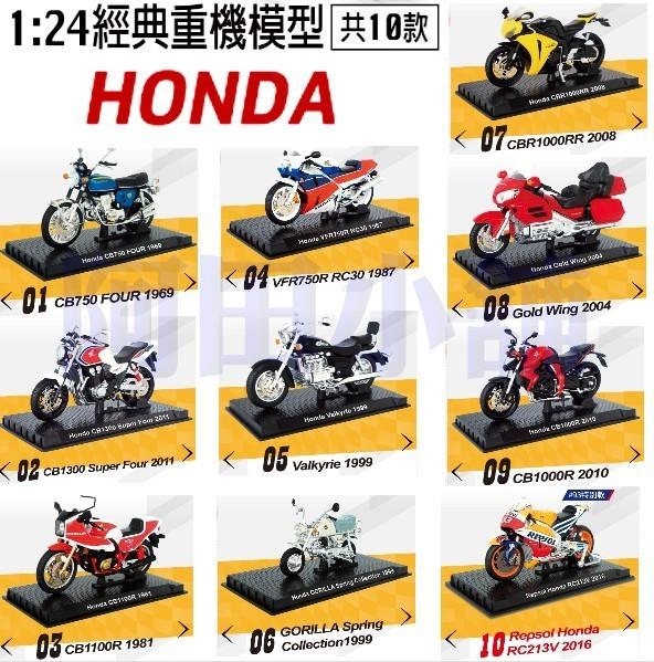Honda本田經典重機系列 3號車【CB1100R 1981】1:24經典重機模型