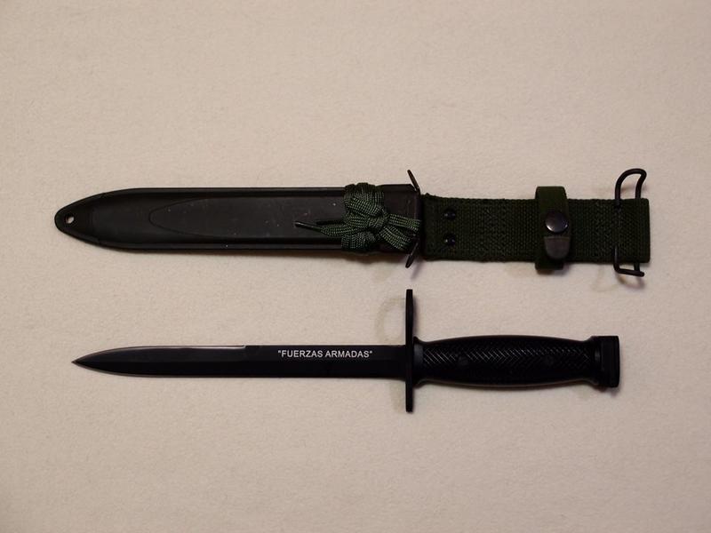 精選軍用刺刀系列   M16、M7刺刀加長型/格鬥武器/軍品/軍用步槍M4/M16專用)戰術格鬥刀刺刀/野外生存遊戲