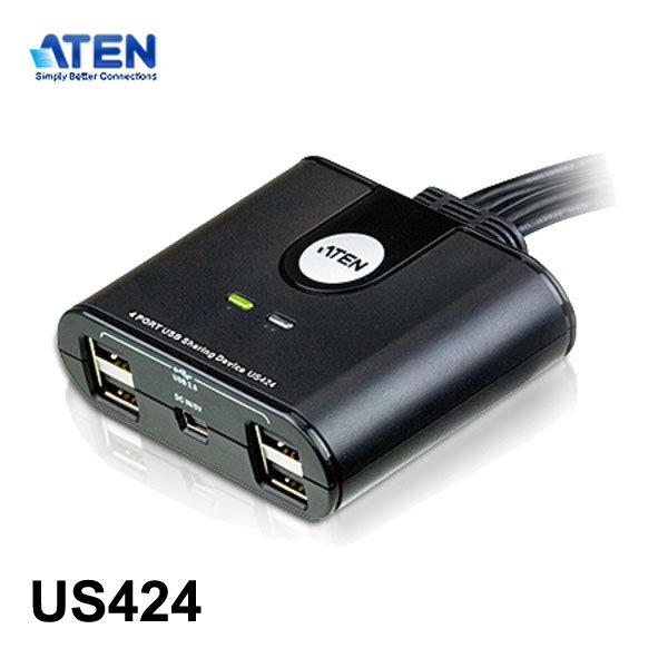 【MR3C】含稅附發票 ATEN 宏正 US424 USB 2.0 4埠USB切換器 USB週邊分享裝置