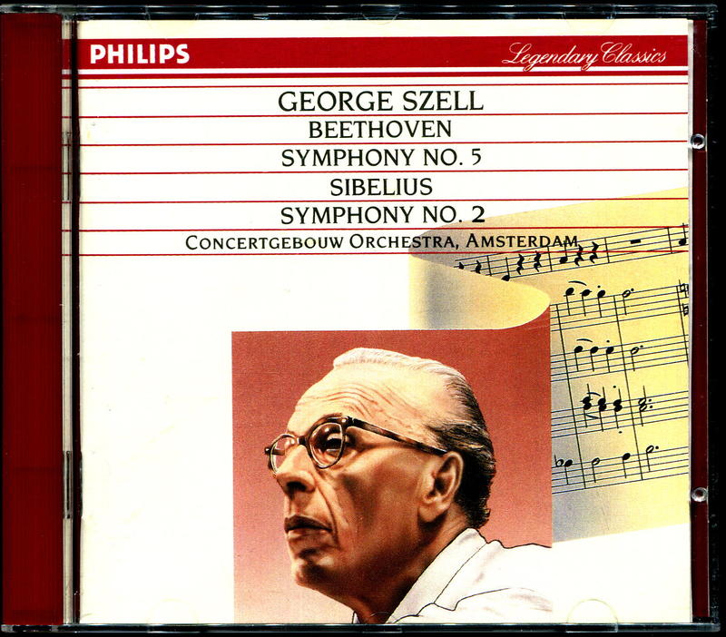 PDO 銀圈版--塞耳 George Szell----貝多芬 #5 ..西伯流失 # 2交響曲
