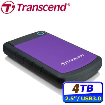 《SUNLINK》TRANSCEND 25H3P 4TB 4T 創見 2.5吋 USB 3.0 行動硬碟