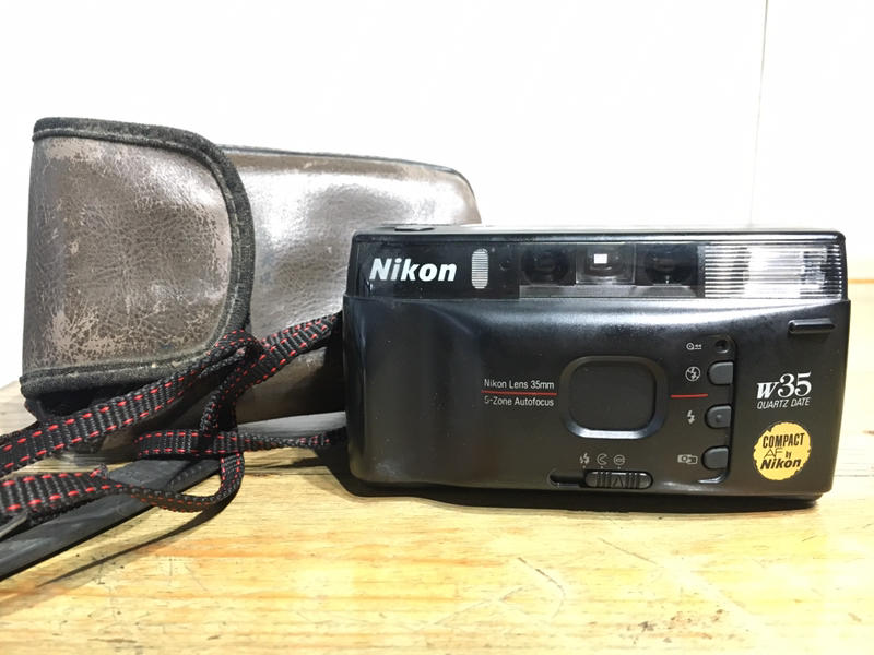 (洣倉）Nikon尼康W35/QUARTZ DATE日本製，零件機