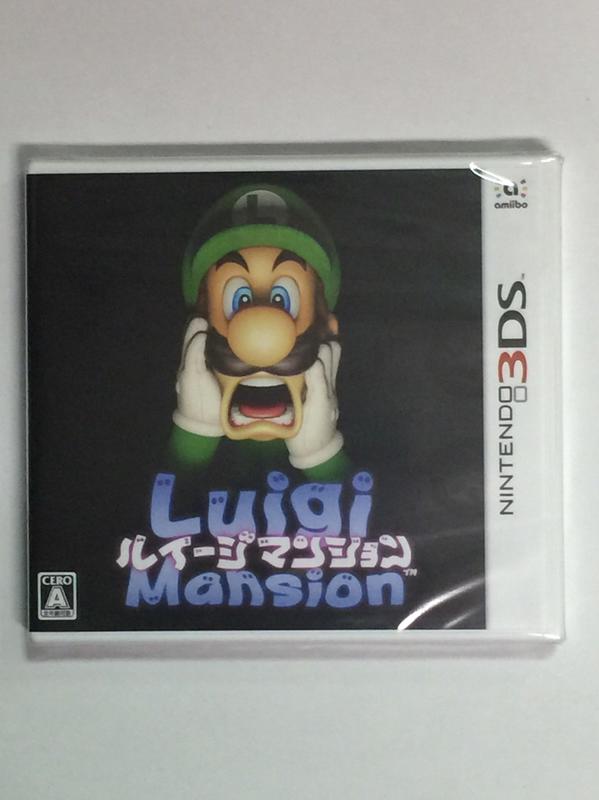 3DS 缺貨 路易吉洋樓 Luigi Mansion 日版 4902370540741