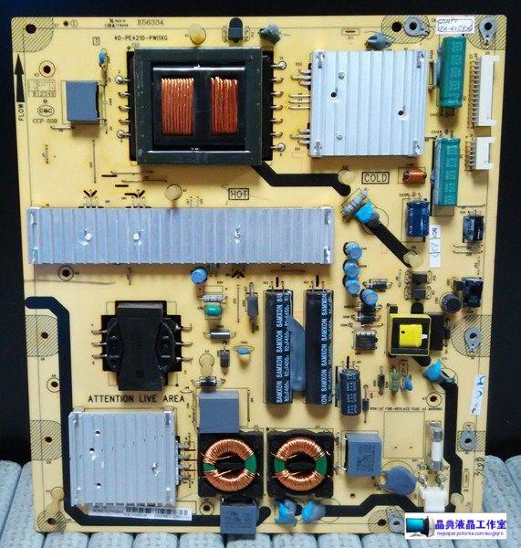 《晶典液晶工作室》@SAMPO LEM-40Z826套件~40-PE4210-PWI1XG電源板(破屏拆機良品)