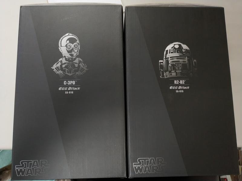 合售 Egg Attack EA-015 & EA-016 star wars 星際大戰 R2D2 C-3PO