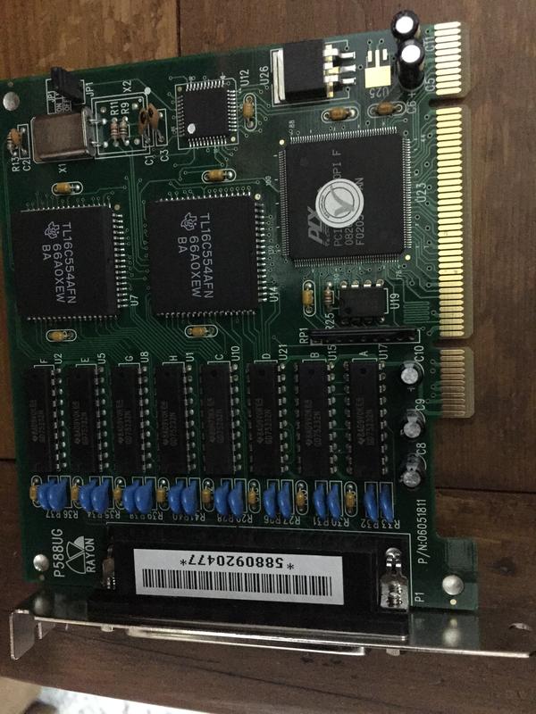  瑞旺 RAYON P588UG PCI串口卡 一轉8