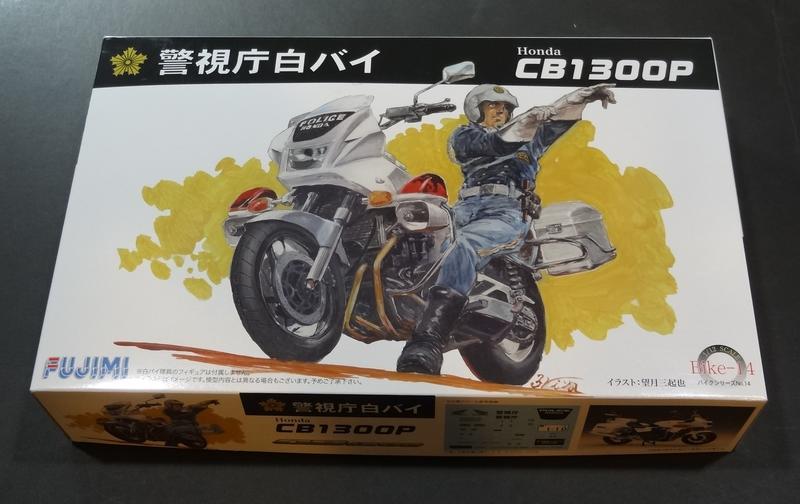【 AWS 精選 】Fujimi 1/12 Honda CB1300P 警視庁 白バイ仕樣 * 不含人型