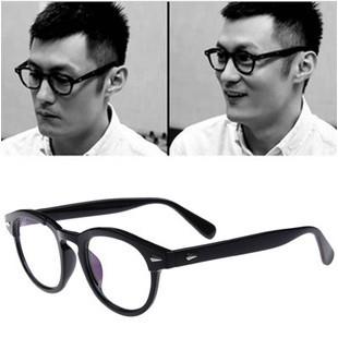 〈現貨〉復古粗黑圓框無度數平光眼鏡  EXO DO 可自行配度數 余文樂 方大同 同款