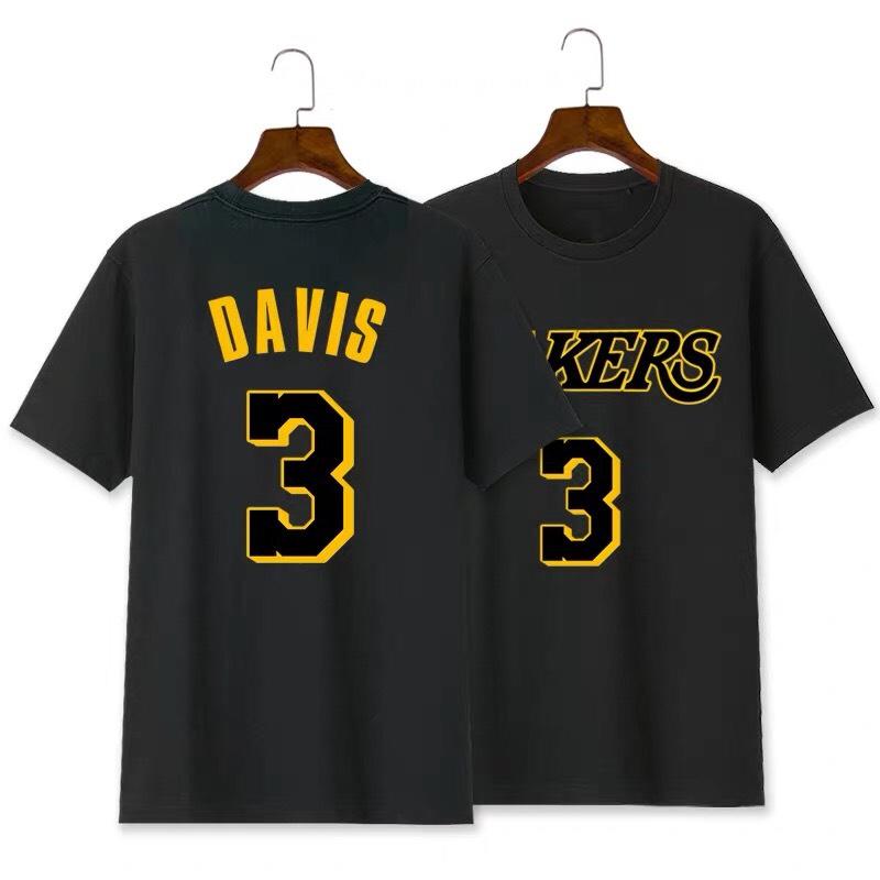💖戴維斯Anthony Davis短袖棉T恤上衣💖NBA湖人隊Nike耐克愛迪達運動籃球衣服T-shirt男裝963