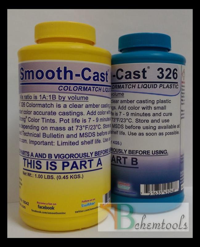 美國 Smooth-On Smooth-Cast 326 灌注樹脂 公仔 特效道具 染色專用樹脂