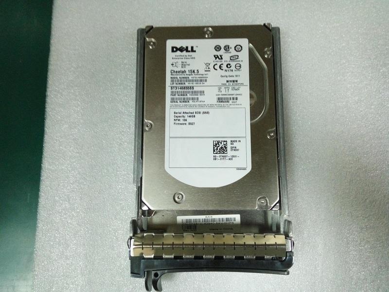 Dell/Seagate ST314655SS 146G/146GB 15K RPM 3.5"SAS 硬碟含TRAY