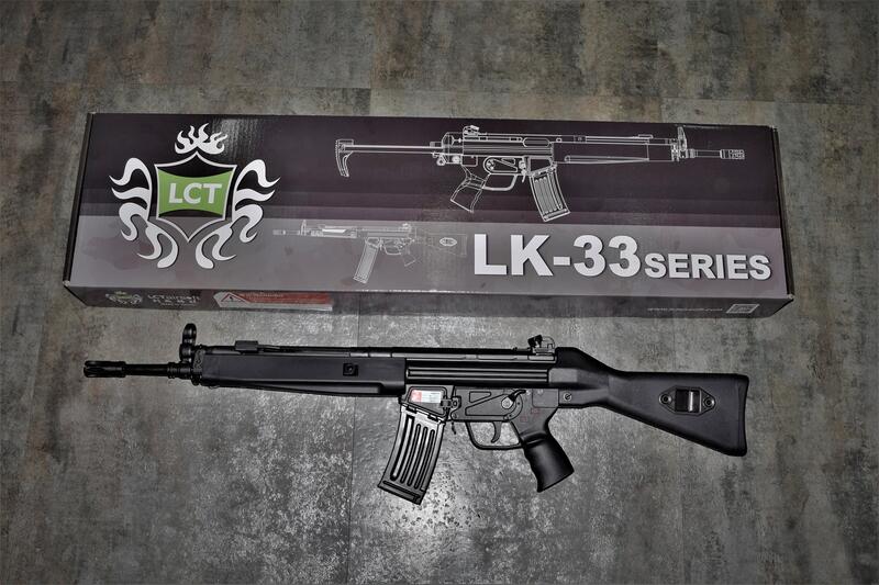 【我愛杰丹田】LCT 利成 LK33A2 HK33 AEG 全鋼製 步槍 電動槍 固定托 LCT-LK33A2